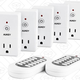 Aukey Remote Outlet Switch 5-Pack, $23 with code ASWITCH2